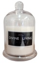DL Scented Candle Jar with Glass
Dome - Amber Musk
