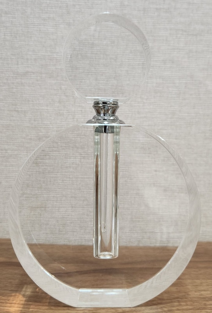 Double O-Modern Glass Perfume Bottle