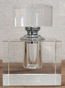 Modern Glass Perfume Bottle- Cube 