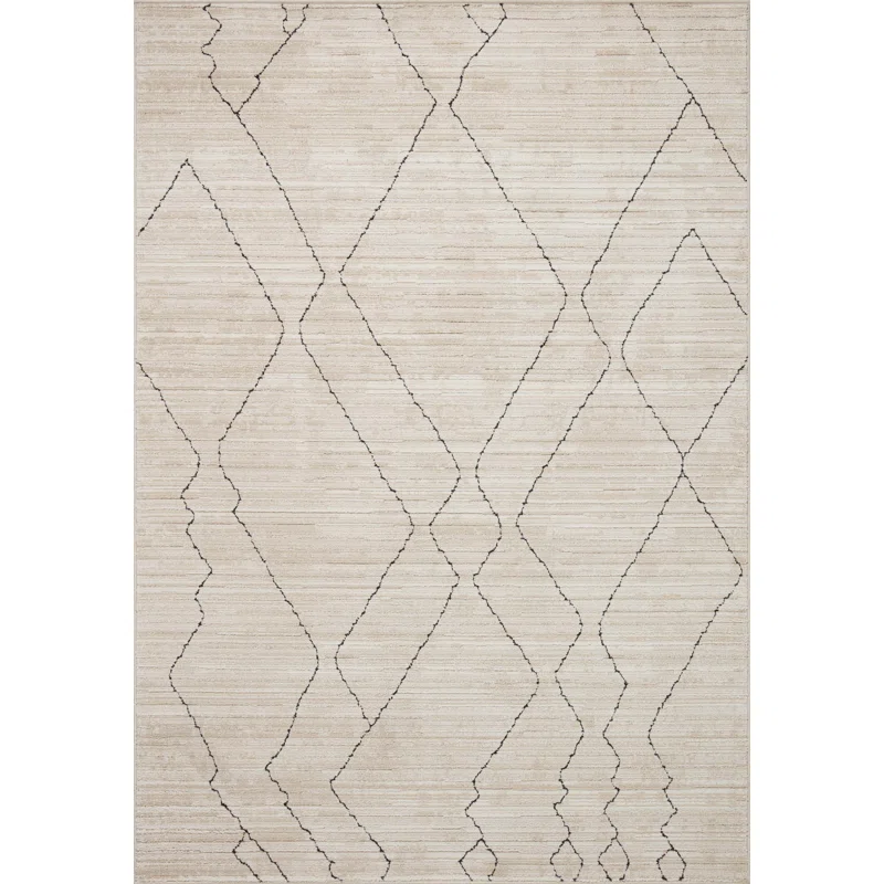 Darby Performance Area Rug- Sand Rectangular 6'7"x 9'3"