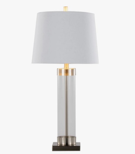 Glacier 30" Glass Table Lamp 