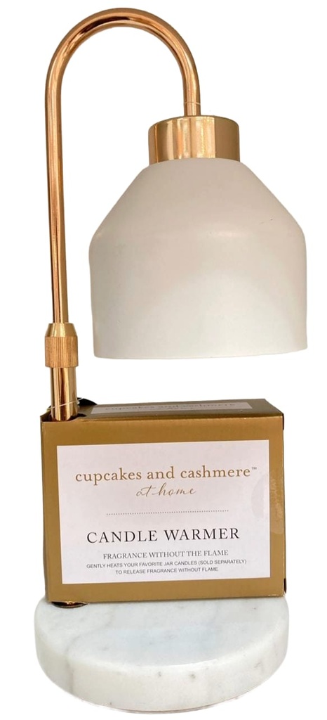 Rose Gold & White Marble Candle Warmer 