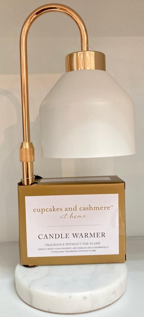 Rose Gold & White Marble Candle Warmer 