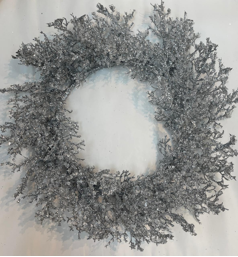 Crystal Silver Wreath 