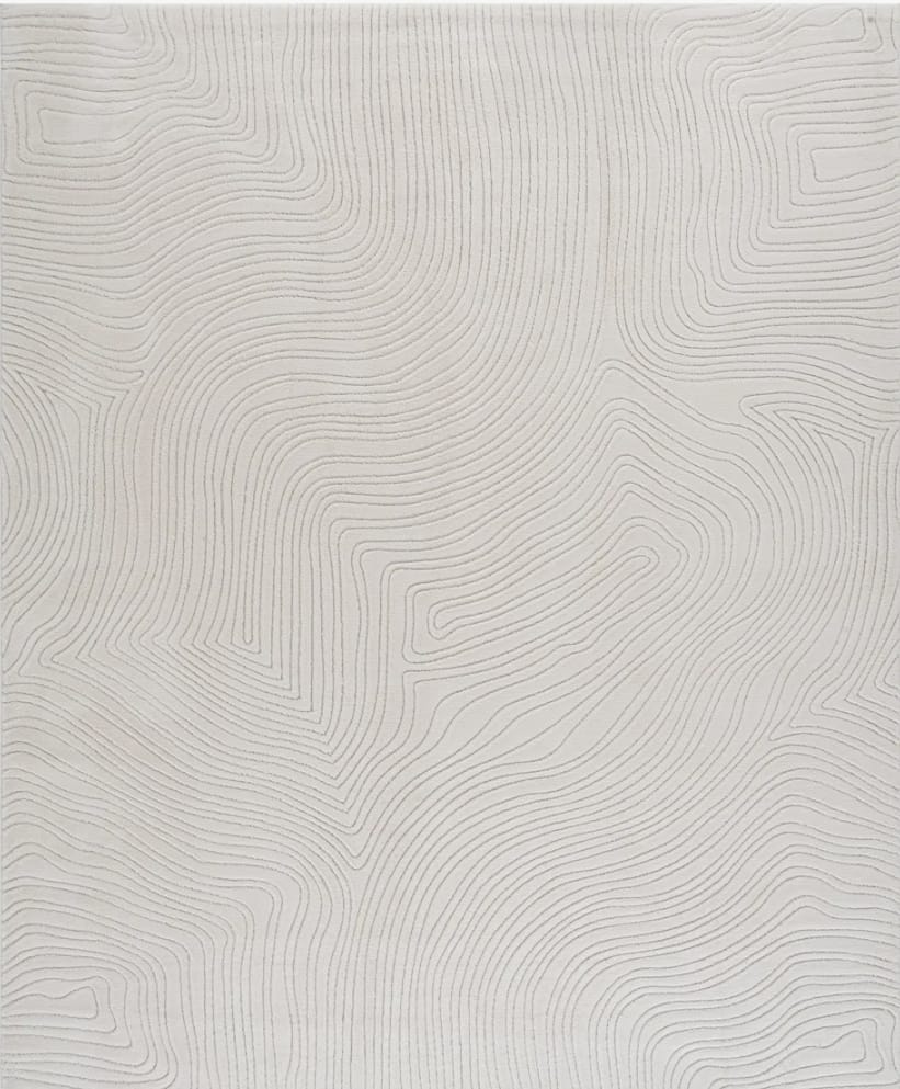 Derenik Washable Abstract Rug 8 x 10  