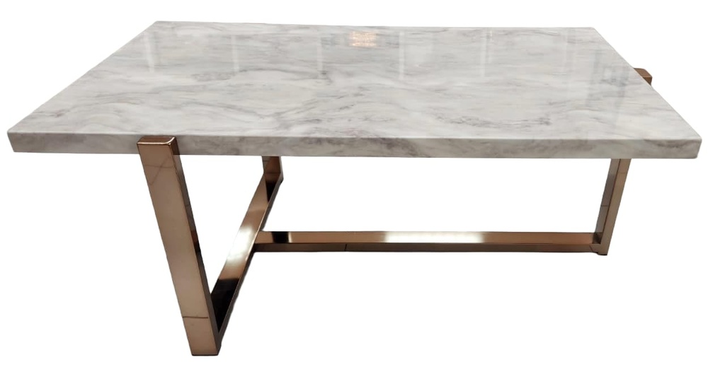 Damir Gold and Marble Coffee Table