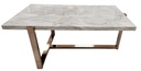 Damir Gold and Marble Coffee Table