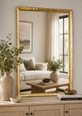 "24x36"-Gold Metallic Rectangle Wall Mirror 