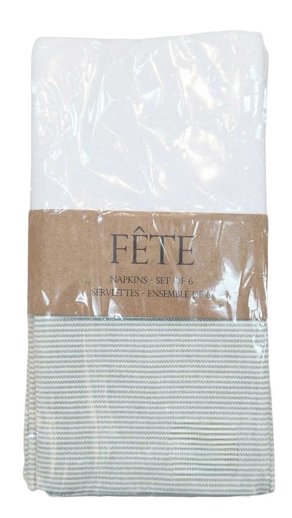 Fête napkins set of 6 