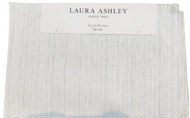 Grey Laura Ashley placemats set of 4 