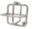 Silver Metal Square Orb 