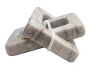 Brown Marble Chain Link Orb 