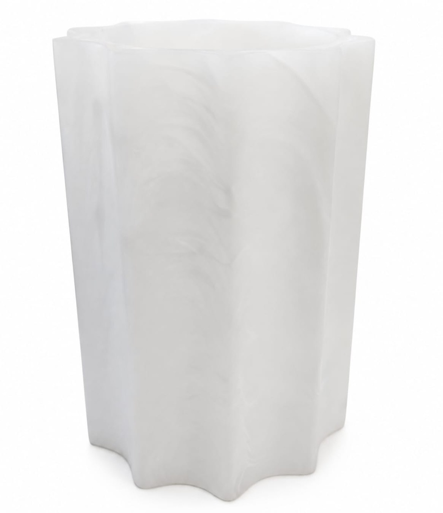 KASSATEX White Frost Cylindrical Tumbler 
