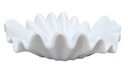 Large Ruffle Bowl -White  