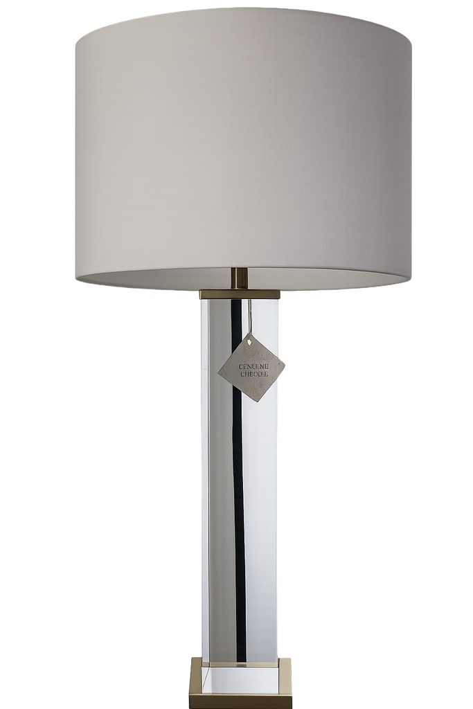 Clear Crystal Base Lamp  