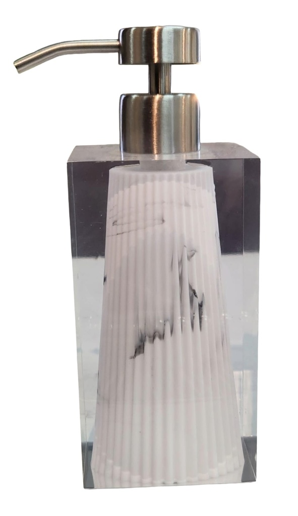 Acrylic & Marble Soap Dispenser  