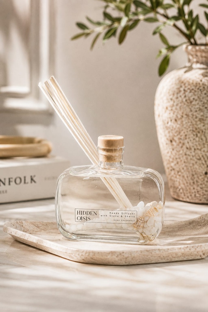 Hidden Oasis Stone & Shells Diffuser 
