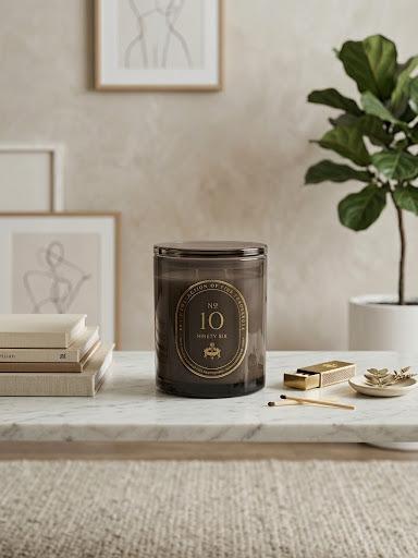 No. 10 Ninety Six Amber Candle 