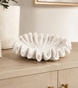 Coastal Marble Ruffle Decorative Tray 