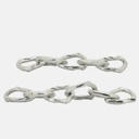 METAL 15" CHAIN LINKS SILVER