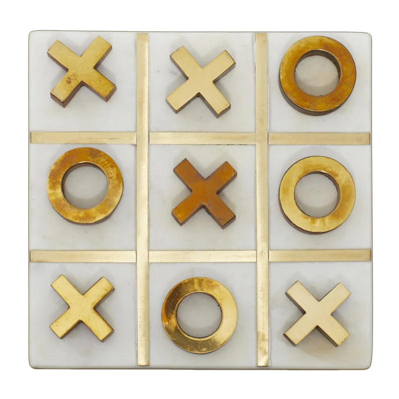  2 PLAYER MARBLE TIC TAC TOE