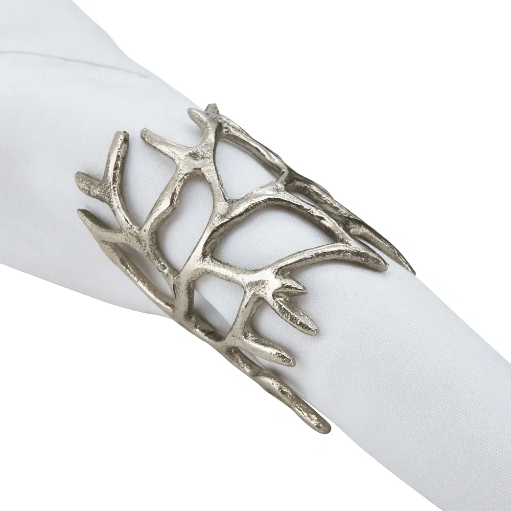 METAL NAPKIN RING- STEMS