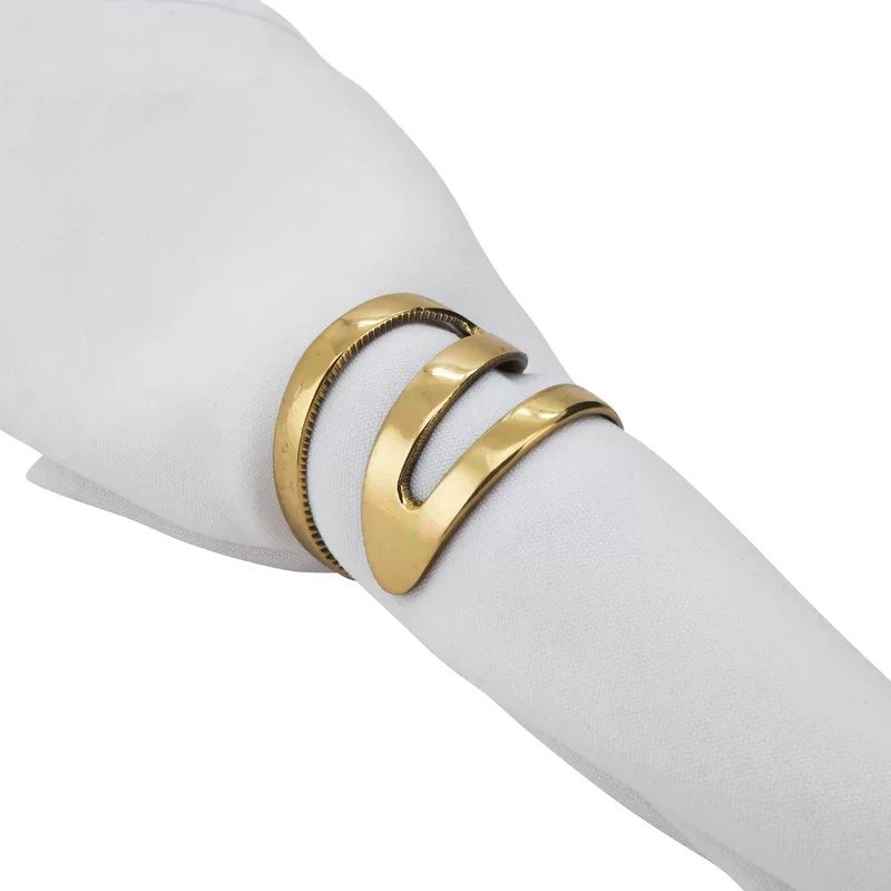 NAPKIN RING - GOLD