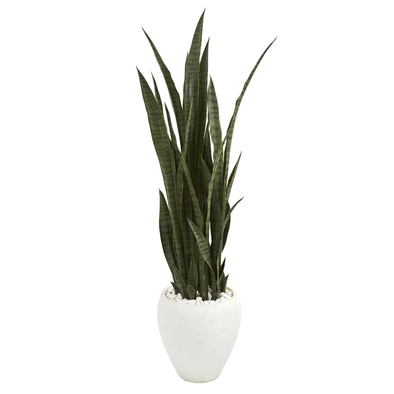 51'' OUTDOOR UV RESISTANT FAUX SNAKE PLANT