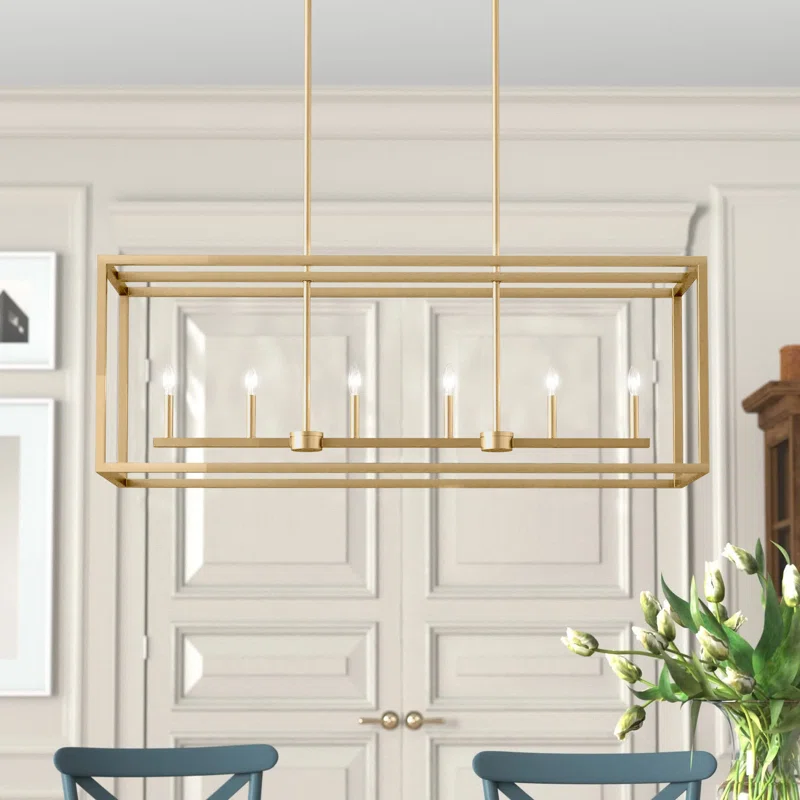 GOLD  6 - LIGHT KITCHEN ISLAND/DINING PENDANT