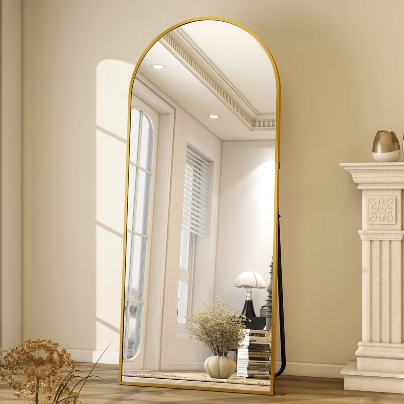 GOLD ARCH MIRROR - GOLD 58" X 18"