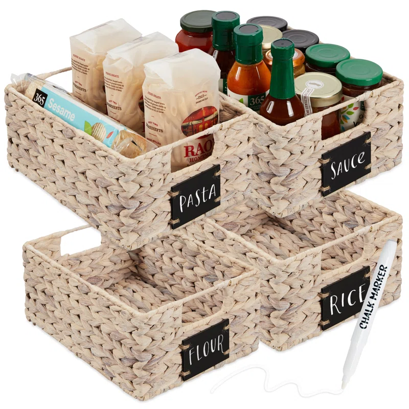 GENERAL BASKET WITH LABELS