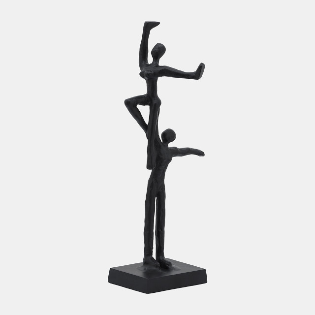 METAL, 14" DANCING COUPLE, BLACK