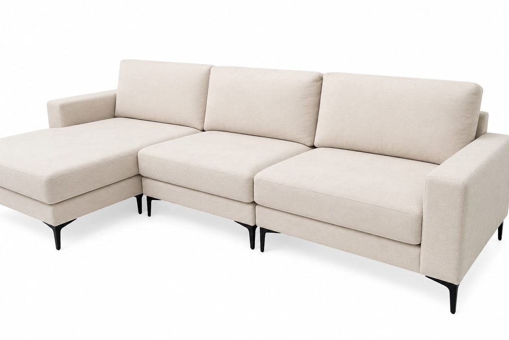 DL OASIS 2PC SECTIONAL-TOUCH TAN