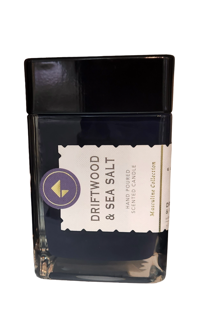 DRIFTWOOD & SALT SCENTED CANDLE