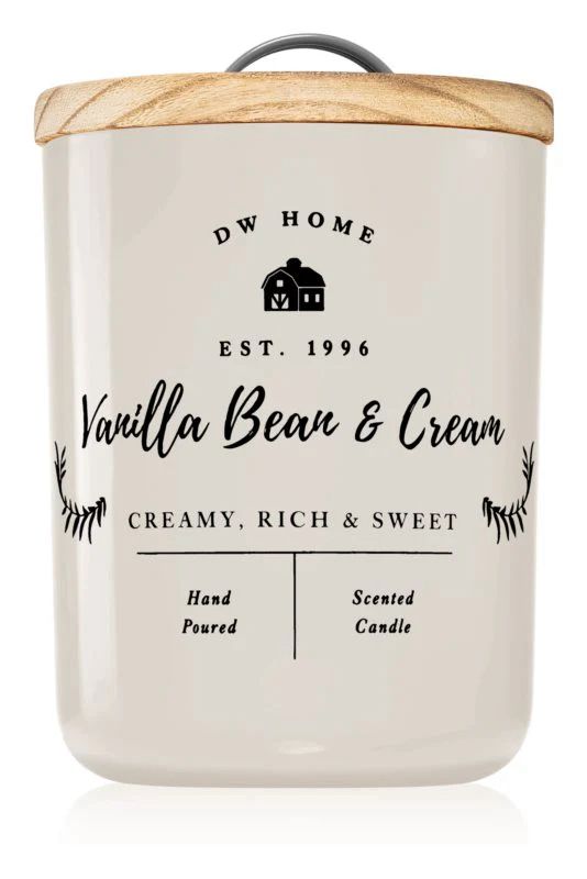 DW HOME VANILLA BEAN & CREAM CANDLE