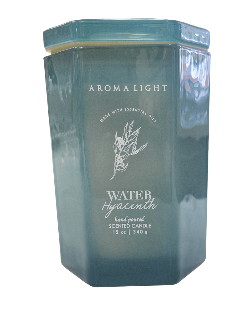 AROMA LIGHT WATER HYACINTH CANDLE