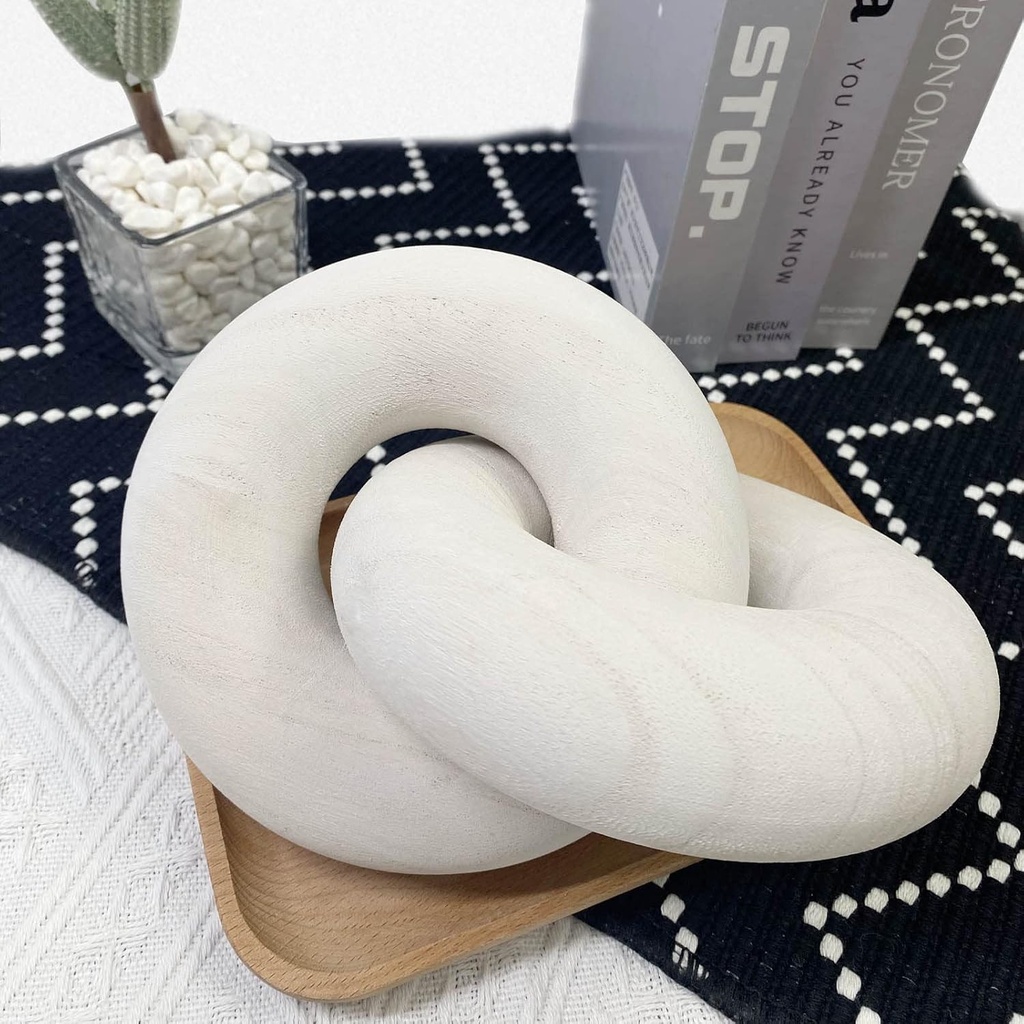 WOOD CHAIN LINK DECOR - 2 LINK