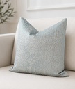 Blue and Gold Branched Lines Pillow