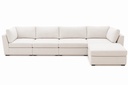 DL HARMONY 5PC SECTIONAL-TOUCH BEIGE