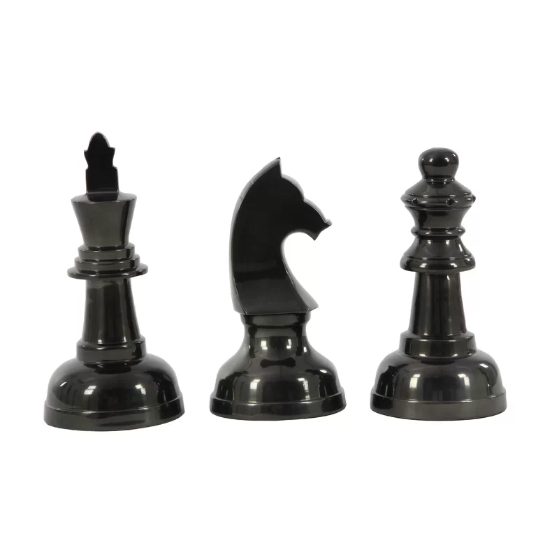 Aluminum Metal Chess Piece