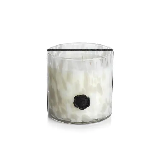 [DL01481] AG OPAL GLASS THREE-WICK CANDLE JAR - WHITE GARDENIA