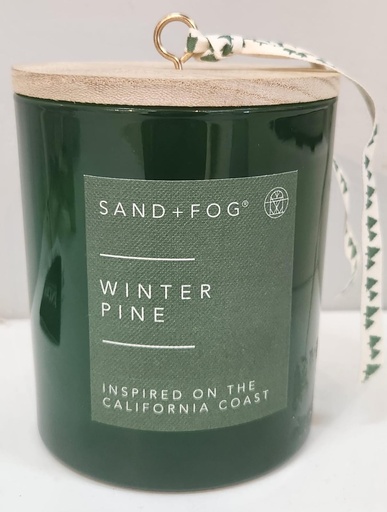 [DL01554] Sand+Fog Winter Pine Candle-Green
