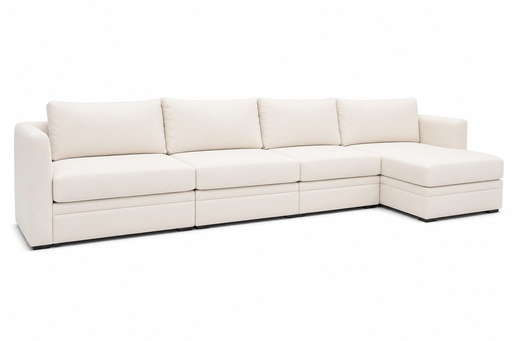 [DL01724] DL GRANDUER 5PC SECTIONAL-TOUCH SAND 