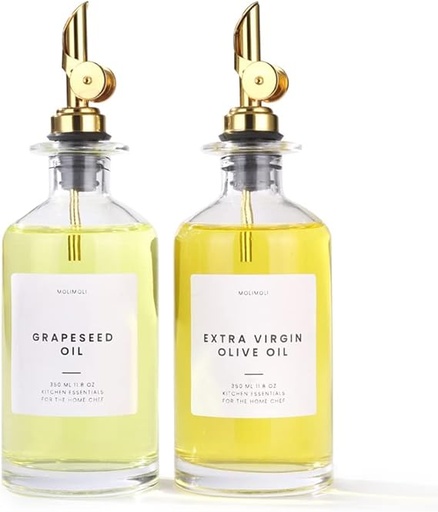 [DL01739] Molimoli Olive Oil Dispenser Bottle 350 ml (Set of 2) 

