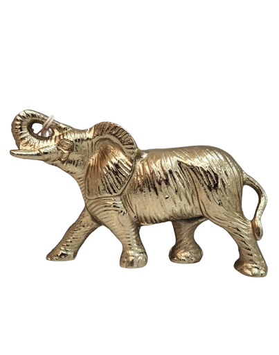 [DL01911] Gold Elephant Statue   