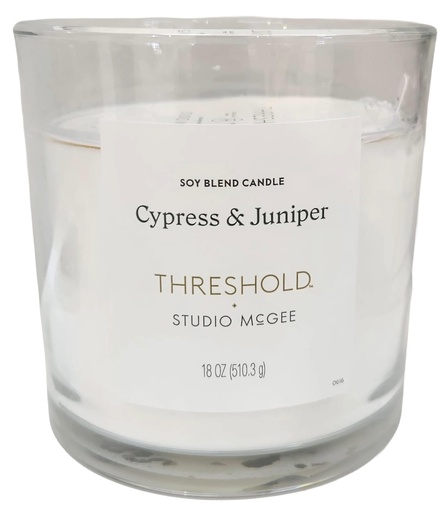 [DL01945] Cypress & Jupiter Threshold Candle 18oz 