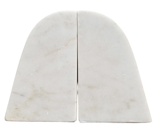 [DL01966] 2PC MARBLE THRESHOLD BOOKEND  