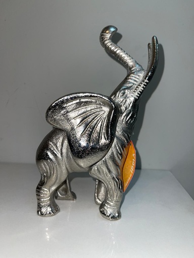[DL02279] Silver Elephant Sculpture  