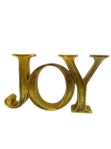 [DL02281] Gold "JOY" Sign 