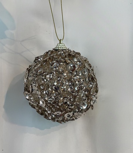 [DL02366] Bronze Sequin Ornament  